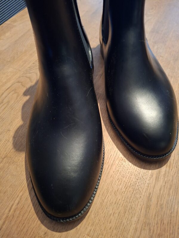 Rijlaarzen Zwart QHP Manilla Jodhpur Leer Maat 43