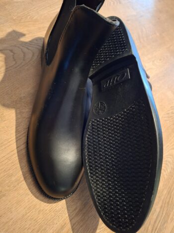 Rijlaarzen Zwart QHP Manilla Jodhpur Leer Maat 43