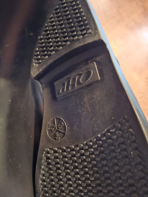 Rijlaarzen Zwart QHP Manilla Jodhpur Leer Maat 43