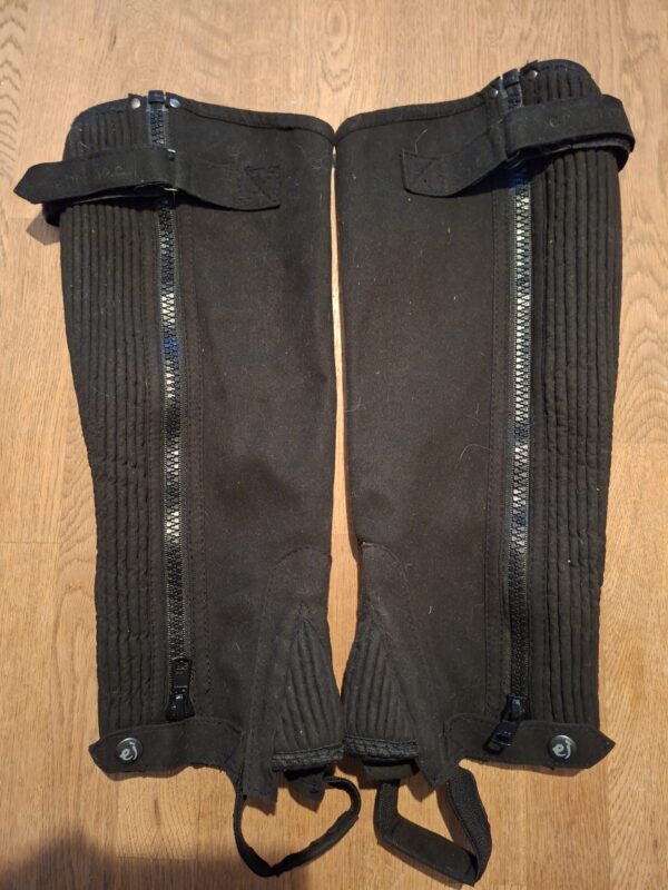 Chaps Paardrijden Zwart Epplejeck Maat L/W