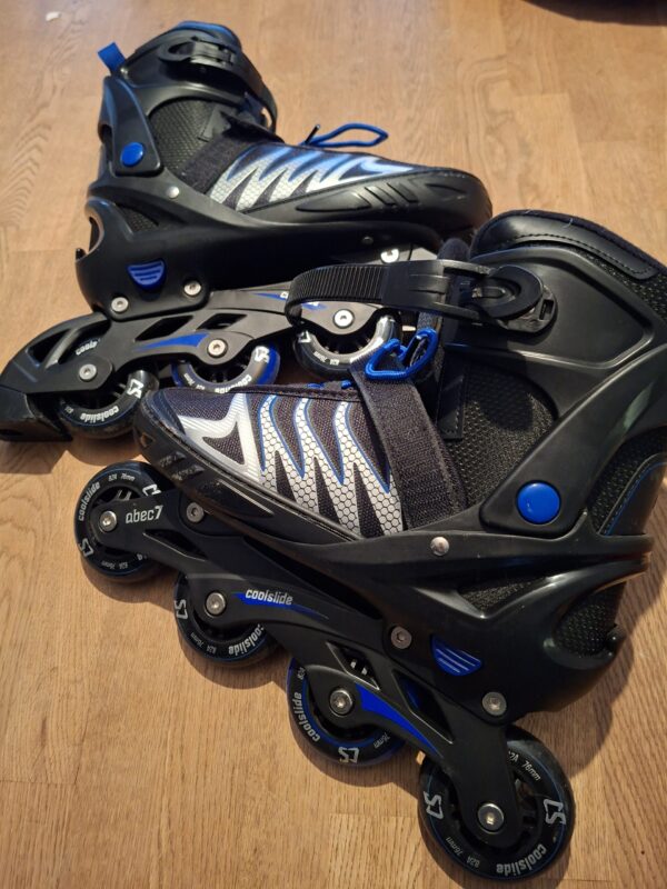 Skeelers Inline Skates Coolslide Zwart Blauw Maat 40-43