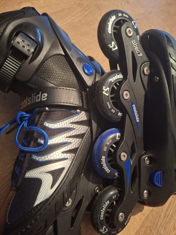 Skeelers Inline Skates Coolslide Zwart Blauw Maat 40-43