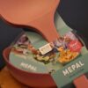 Mepal Serving Bowl Oud Roze - Saladeschaal met Deksel + Bestek