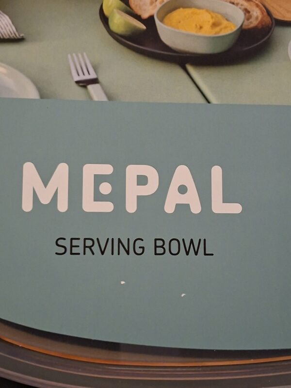 Mepal Serving Bowl Oud Roze - Saladeschaal met Deksel + Bestek