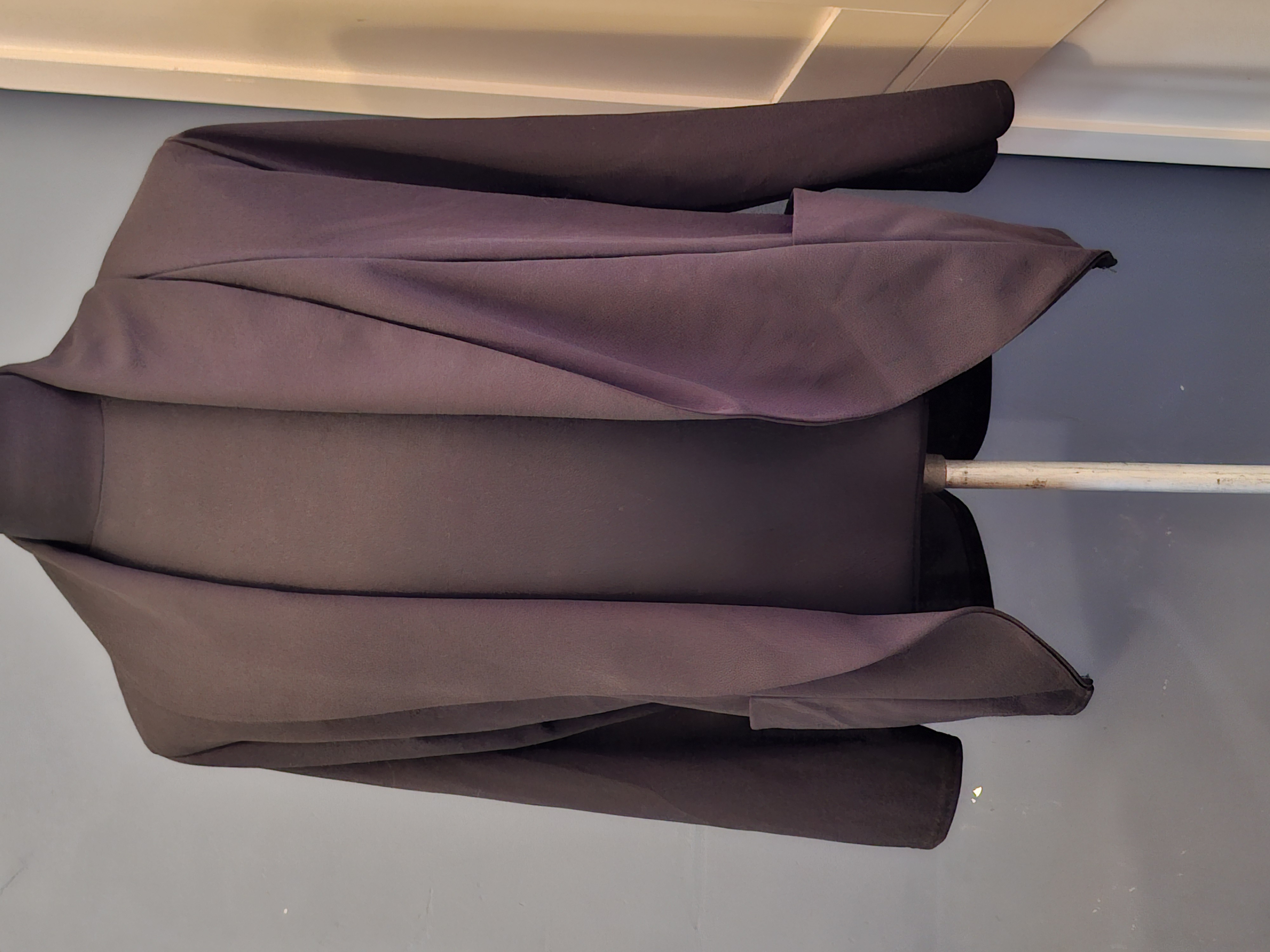 Blazer Zwart Open Model Elegant Dames