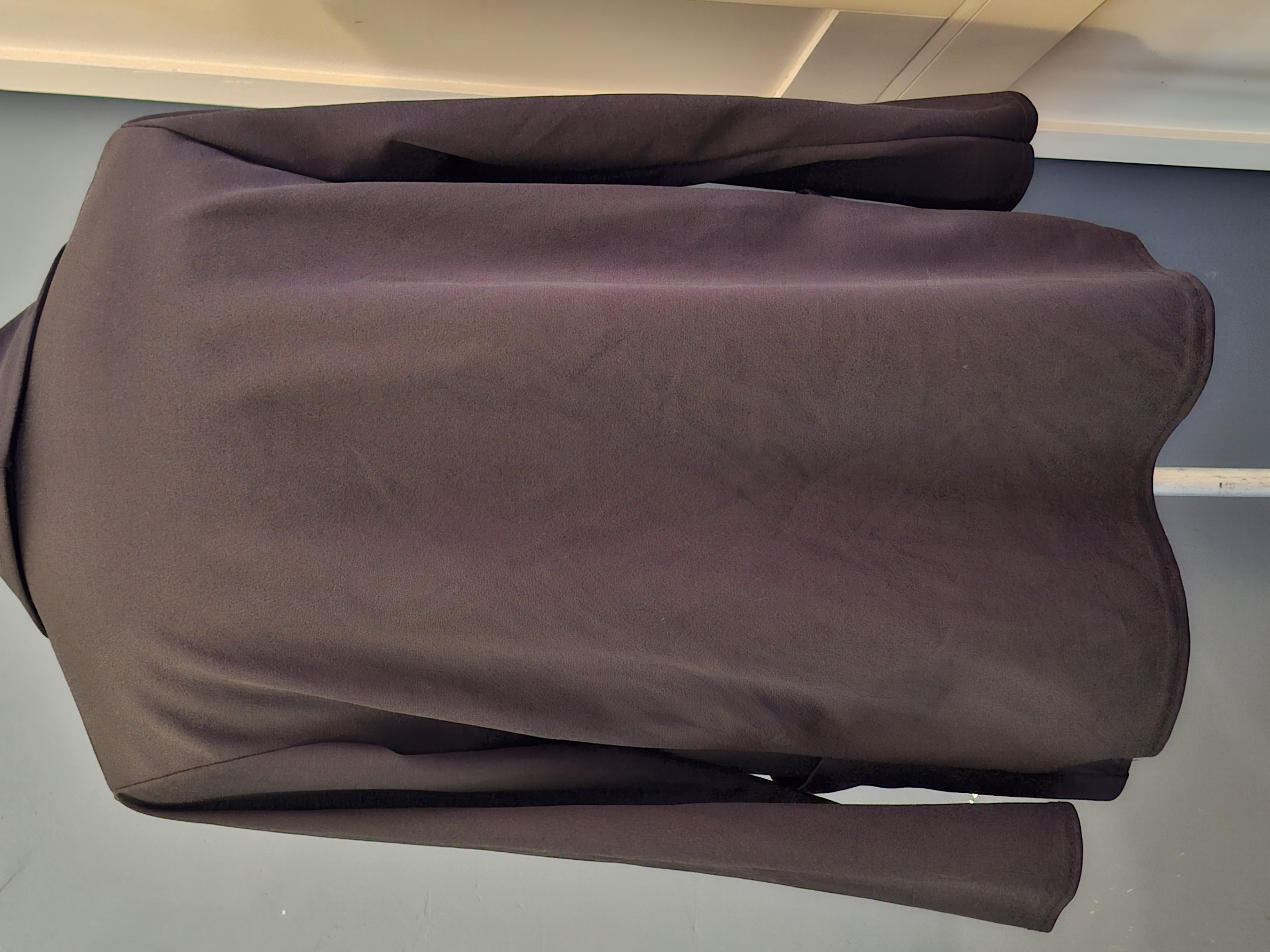 Blazer Zwart Open Model Elegant Dames