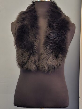 Bont (nep) Kraag Bruin