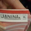 Janina Jurk Oranje Wit Gestreept Koord Taille Maat XL