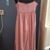 H&M Jurk Roze Broderie Anglaise Bandjes Maat 50