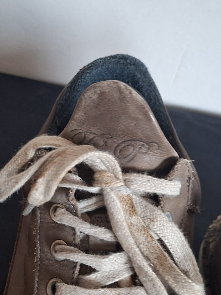 Filling Pieces bruine leren sneakers met slangenprint - maat 39 (74.)