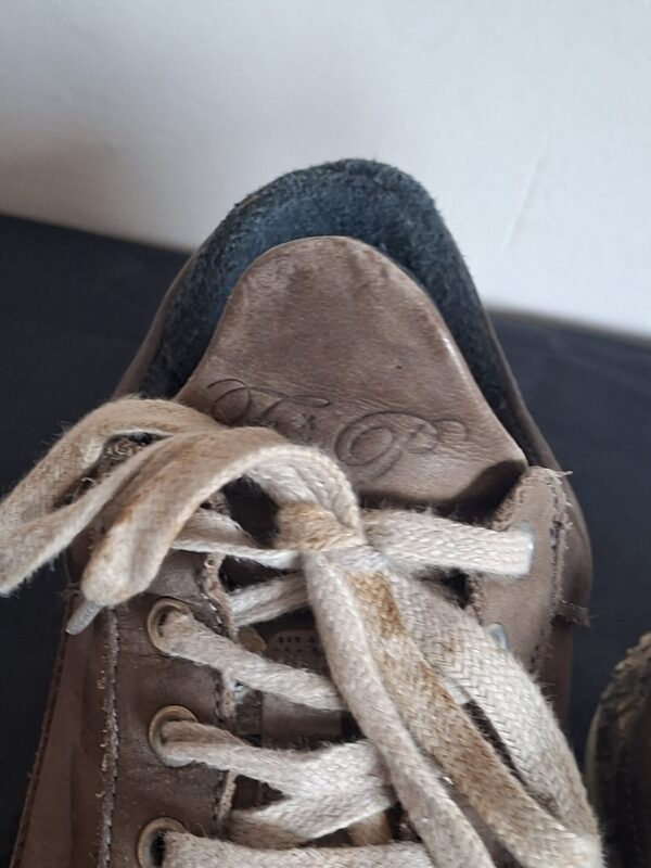 Filling Pieces bruine leren sneakers met slangenprint - maat 39 (74.)