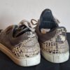 Filling Pieces bruine leren sneakers met slangenprint - maat 39 (74.)