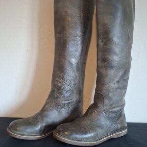 Shabbies Amsterdam hoge laarzen in taupe suède - maat 38/39 (82.)