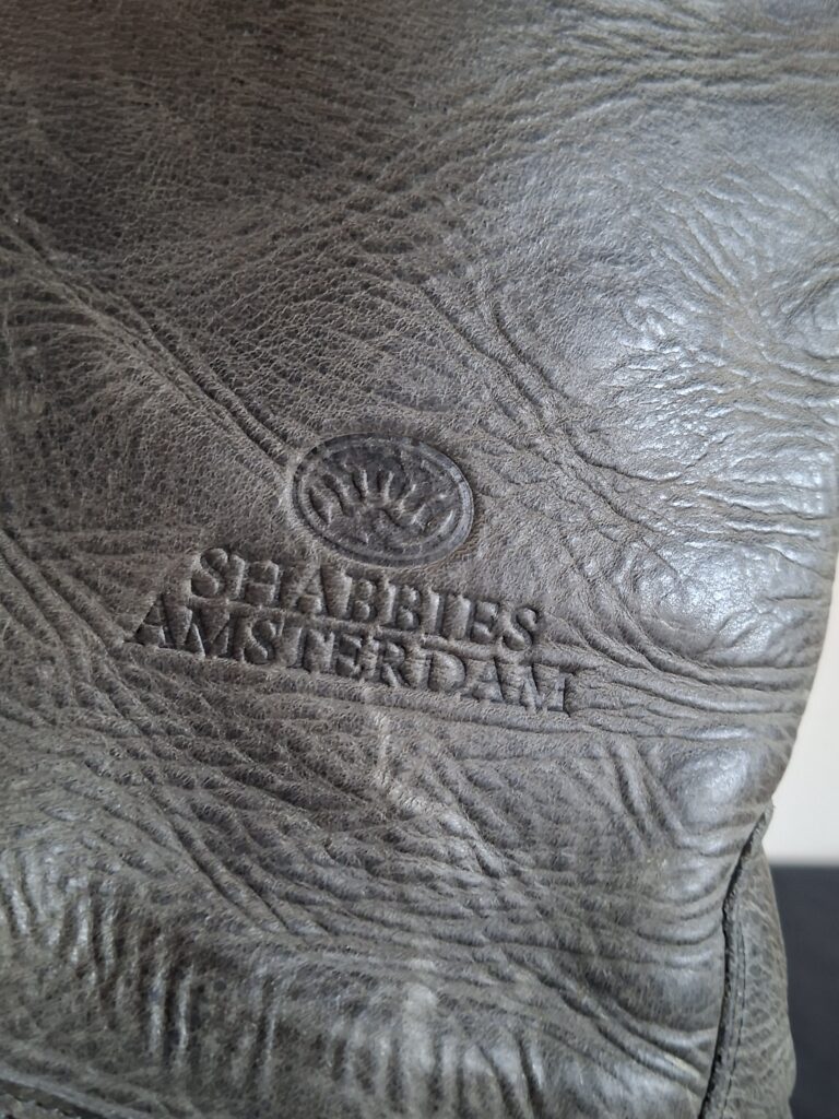 Shabbies Amsterdam hoge laarzen in taupe suède - maat 38/39 (82.)