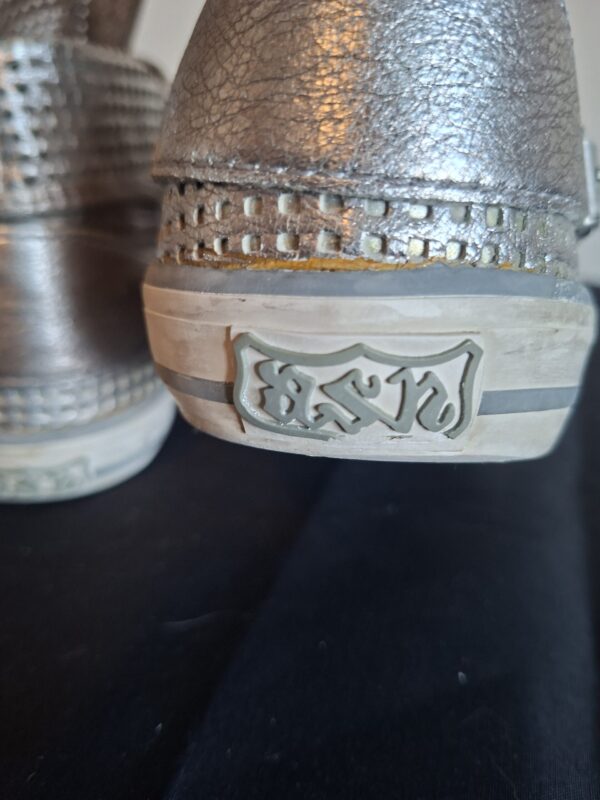 20260122_102438 ASH zilveren hoge sneakers (2-in-1 design) - maat 39 (77.)