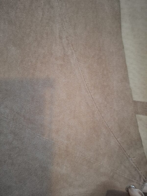 Nougat London echt suède jasje met ruches - maat 3 (127.)