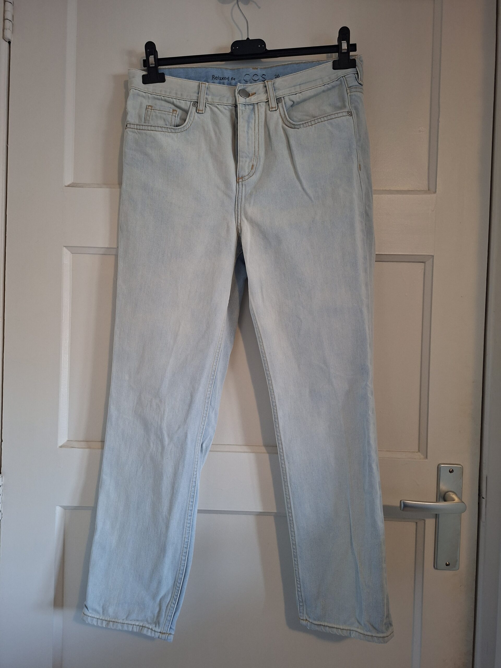 Cos relaxed fit jeans lichtblauw - maat 26