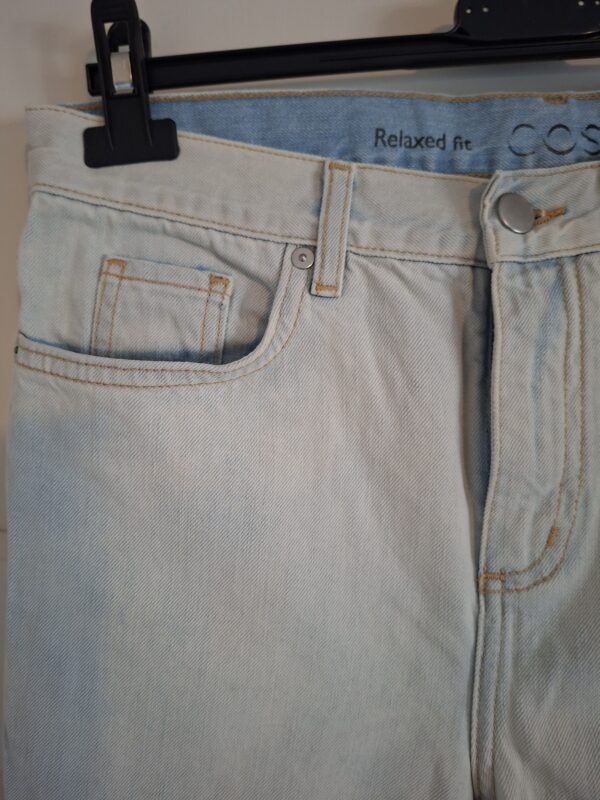 Cos relaxed fit jeans lichtblauw - maat 26