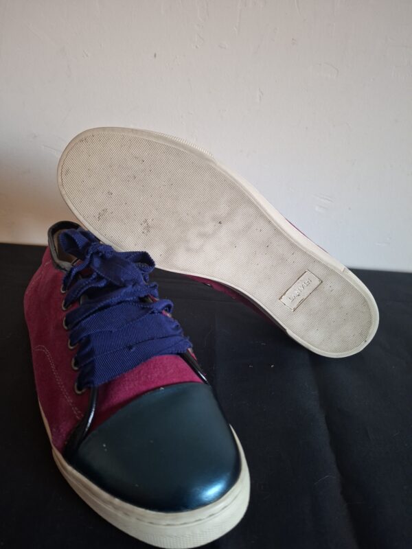 Lanvin roze/groen/blauwe sneakers - maat 39 (29.)