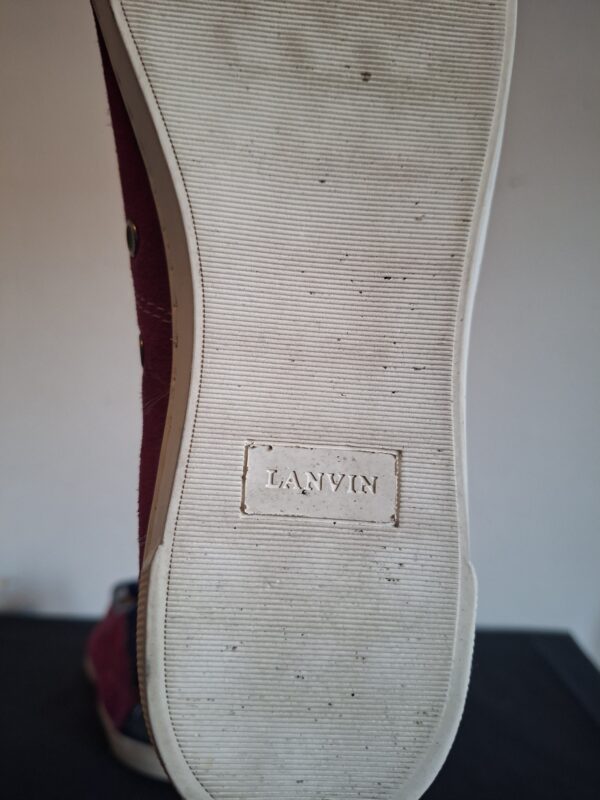 Lanvin roze/groen/blauwe sneakers - maat 39 (29.)