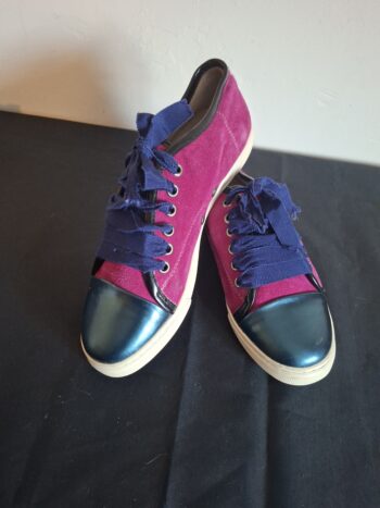 Lanvin roze/groen/blauwe sneakers - maat 39 (29.)