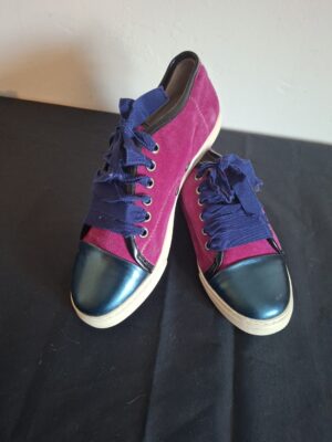 Lanvin roze/groen/blauwe sneakers - maat 39 (29.)