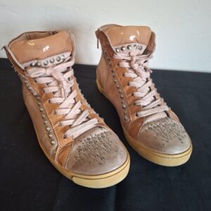 20260122_105052 Kennel & Schmenger roze sneakers met studs - maat 39 (76.)