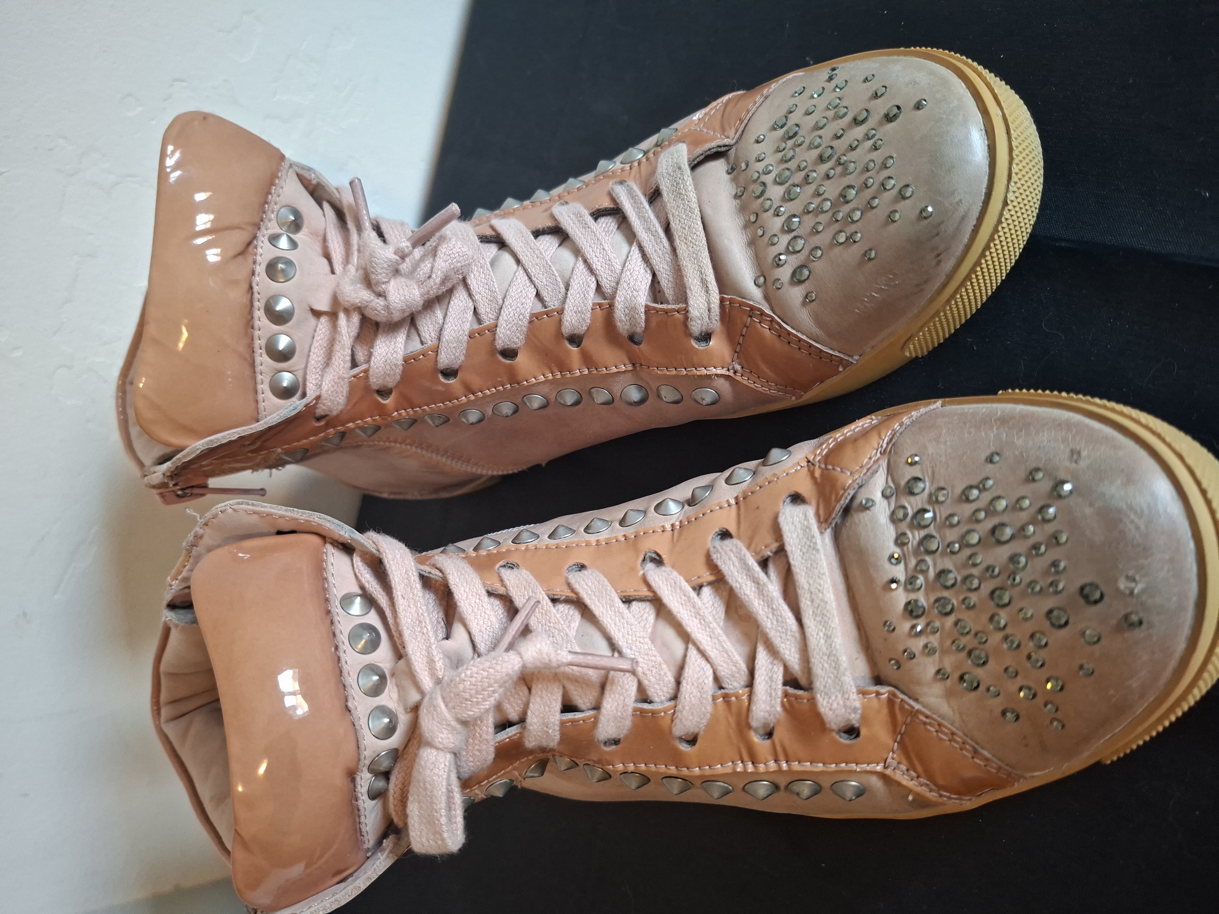 Kennel & Schmenger roze sneakers met studs - maat 39 (76.)