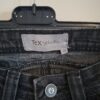 Tex by Max Azria donkergrijze denim broek - maat 40 (65.)