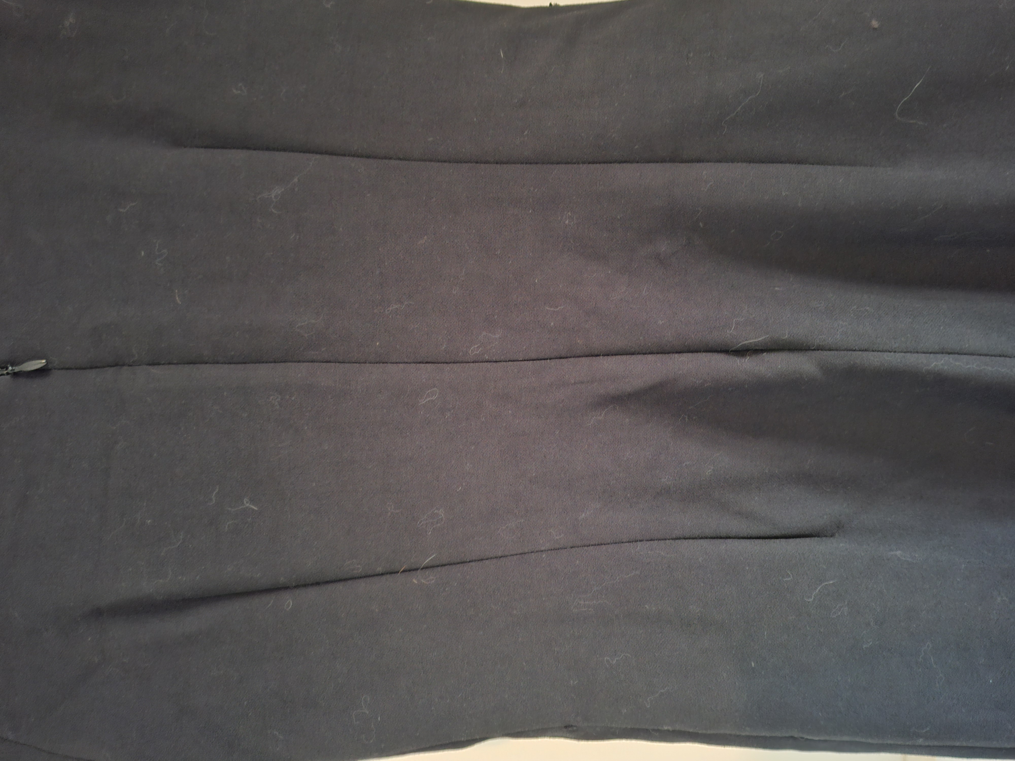 Elegante Zwarte WE Jurk met Korte Mouwen (Maat S) (47.)