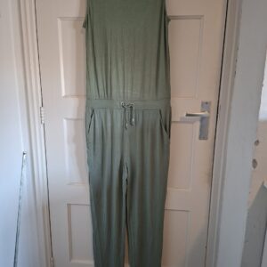 Stijlvolle SAPPH Lounge Jumpsuit - Zachtgroen (Maat L) (98.)
