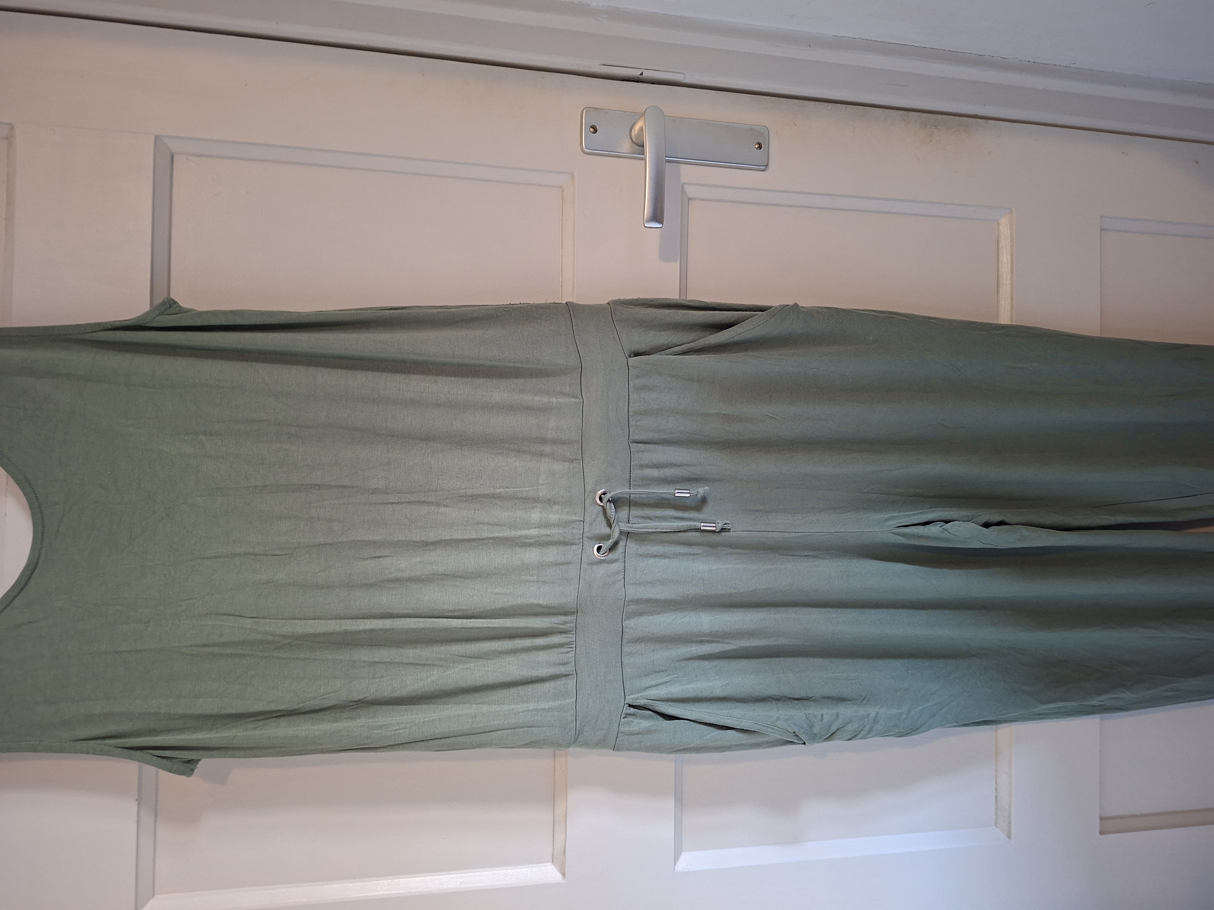 Stijlvolle SAPPH Lounge Jumpsuit - Zachtgroen (Maat L) (98.)