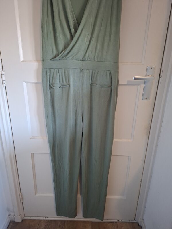 Stijlvolle SAPPH Lounge Jumpsuit - Zachtgroen (Maat L) (98.)