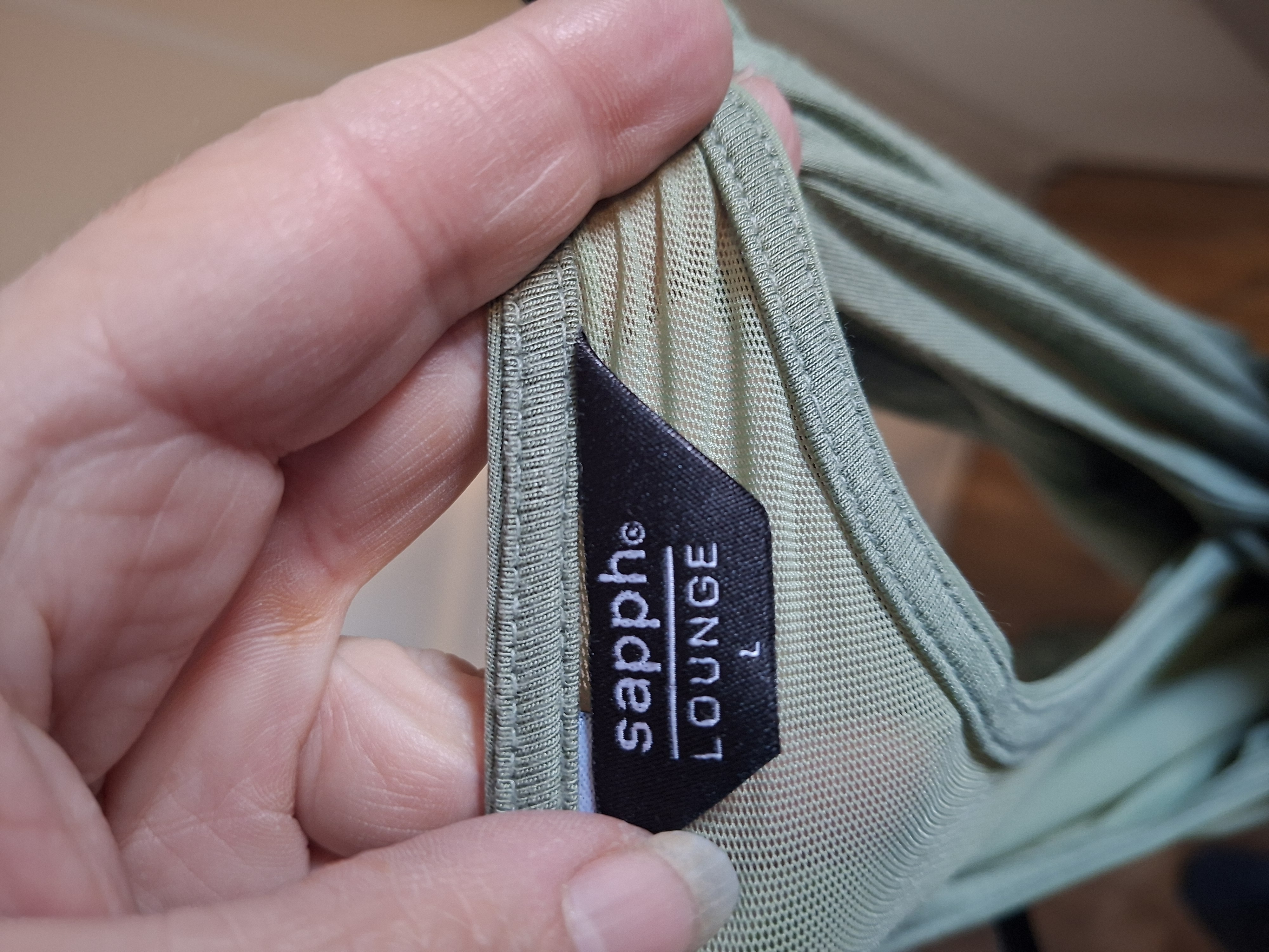 Stijlvolle SAPPH Lounge Jumpsuit - Zachtgroen (Maat L) (98.)