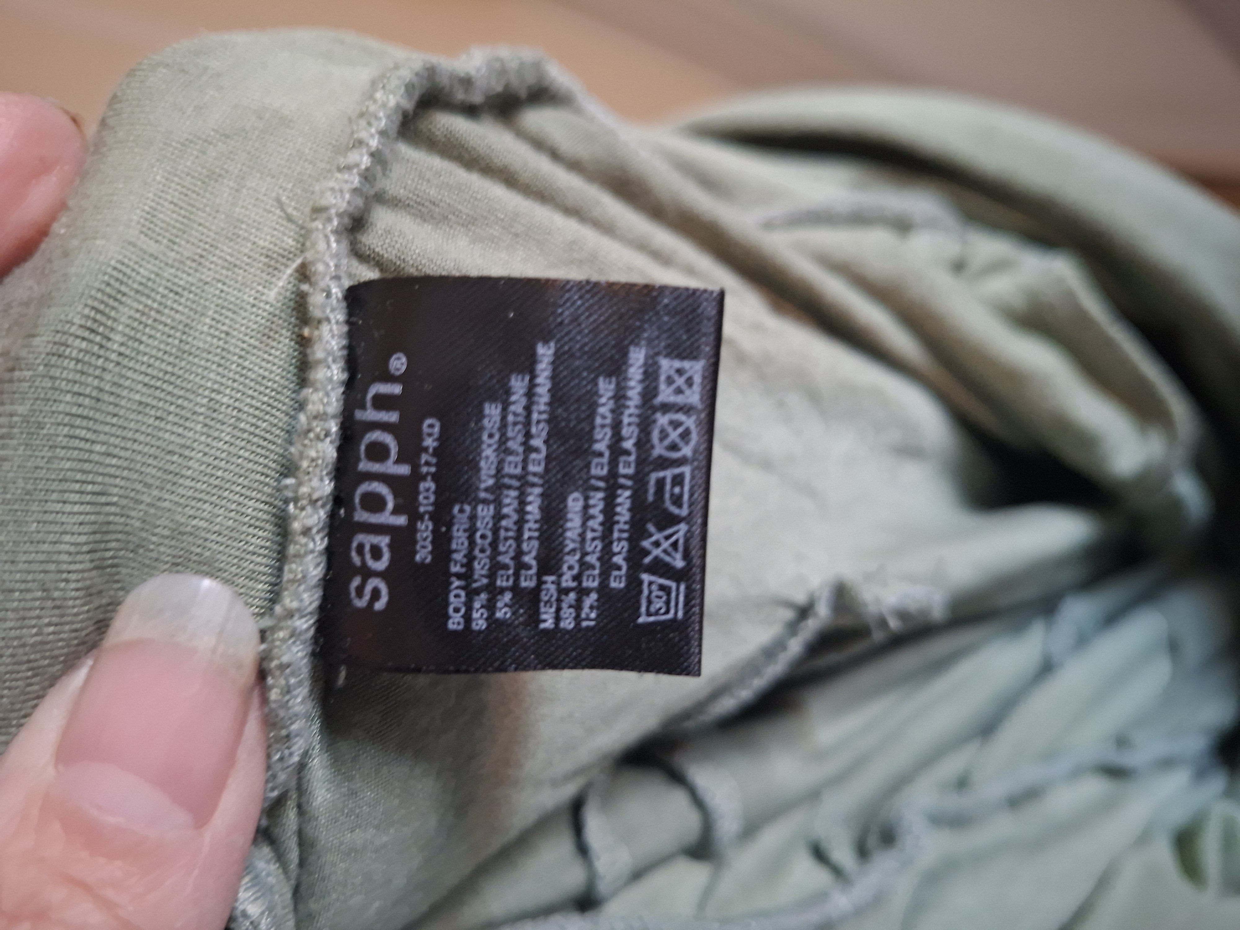 Stijlvolle SAPPH Lounge Jumpsuit - Zachtgroen (Maat L) (98.)