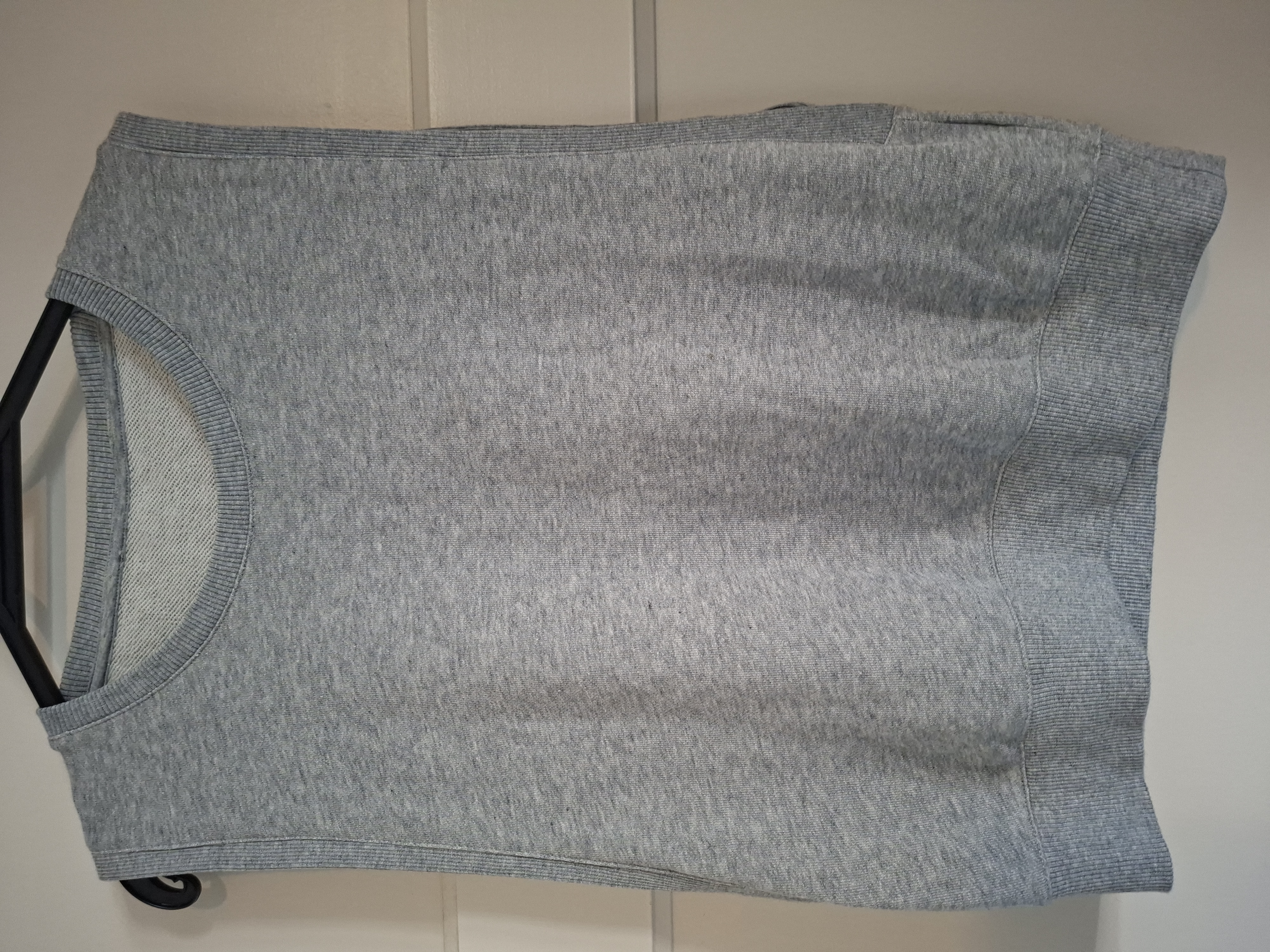 COS grijze slipover van katoen/lyocell - maat S/M (115.)