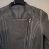 20260123_142059 Steps grijze bikerjack met asymmetrische rits - maat 36 (105.)