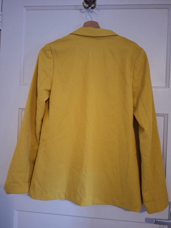Divided by H&M okergele blazer met één knoop - maat 36 (110.)