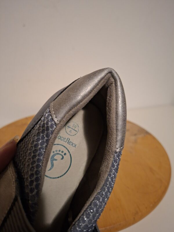 Grijze Mary Jane schoenen met glitters maat 41