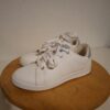 Witte sneakers met lichtgrijze accenten maat 41