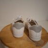 Witte sneakers met lichtgrijze accenten maat 41
