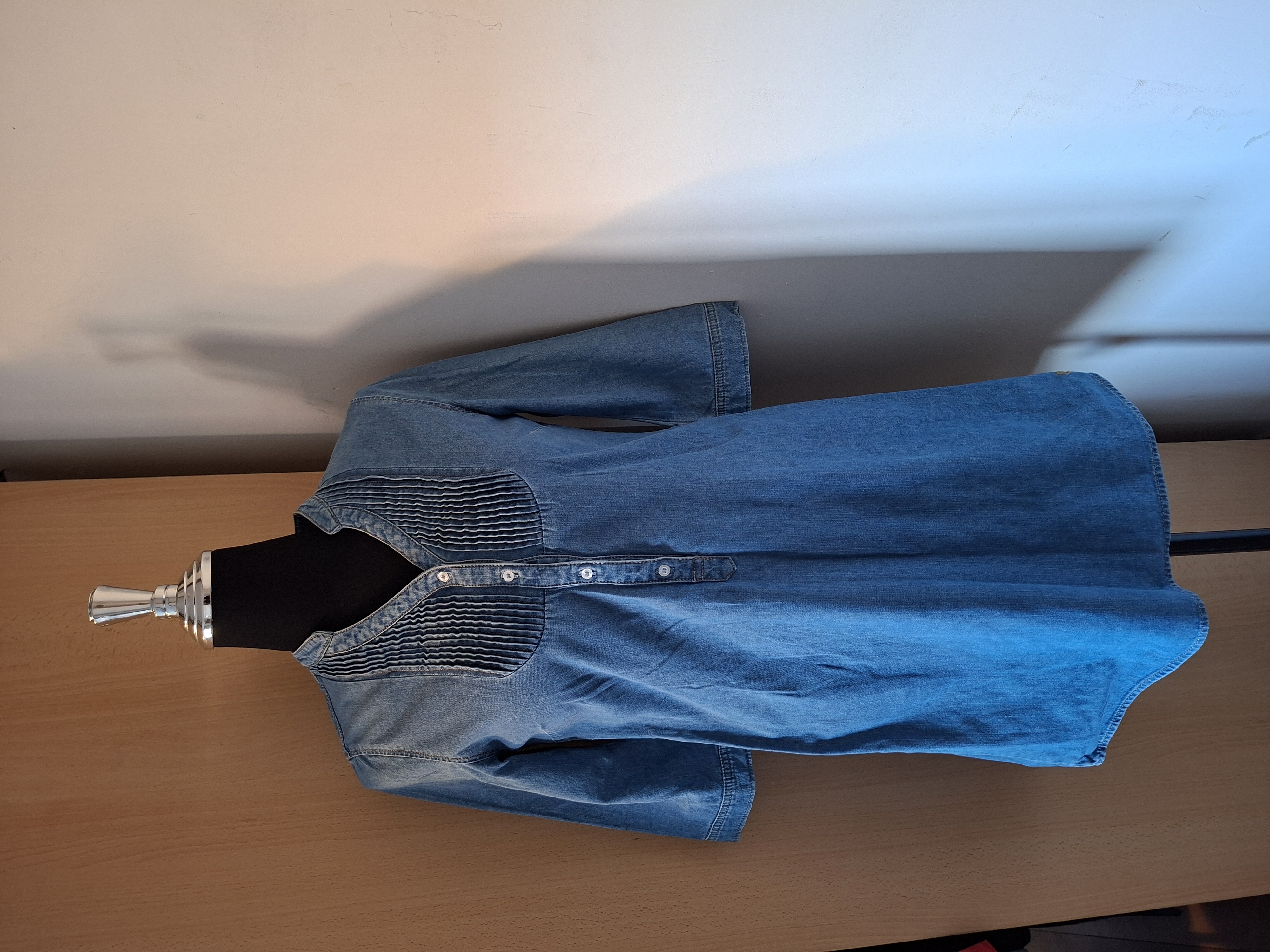 O. Pardon denim jurk maat L (49.)