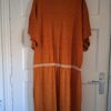 Sissy Boy oranje dessin jurk maat XL