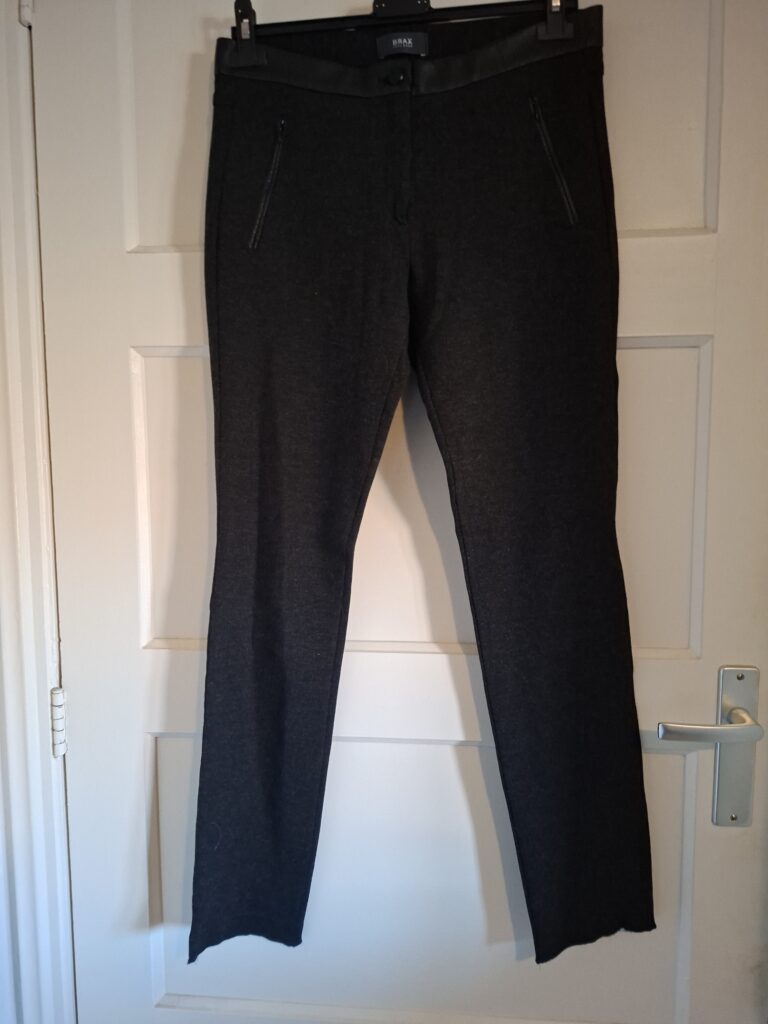 Brax Feel Good zwarte broek Mills Patch MT - maat 38