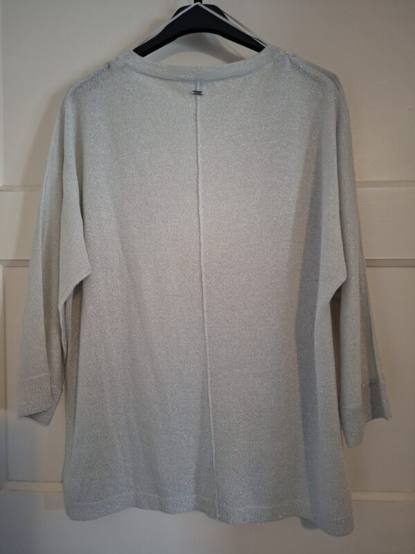 CKS grijs glittervest maat XL