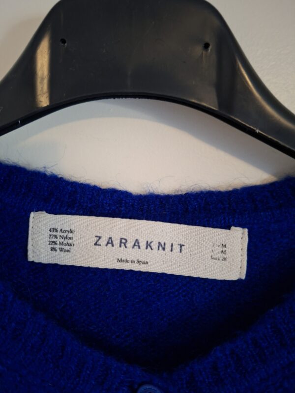 Zara Knit blauw vest maat M
