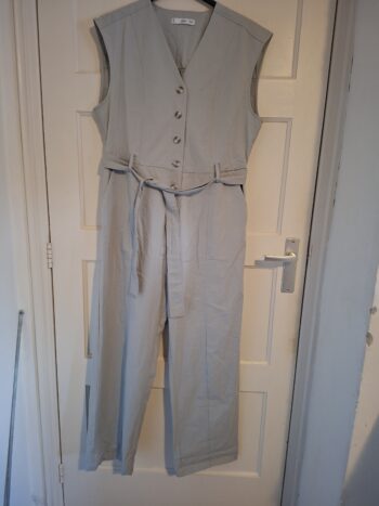 Mango jumpsuit zachtgroen maat XL