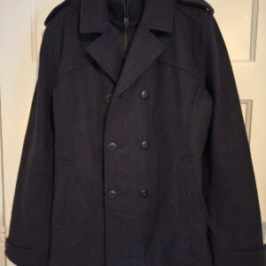Clockhouse wollen jas / peacoat maat L