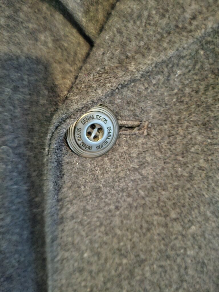 Clockhouse wollen jas / peacoat maat L