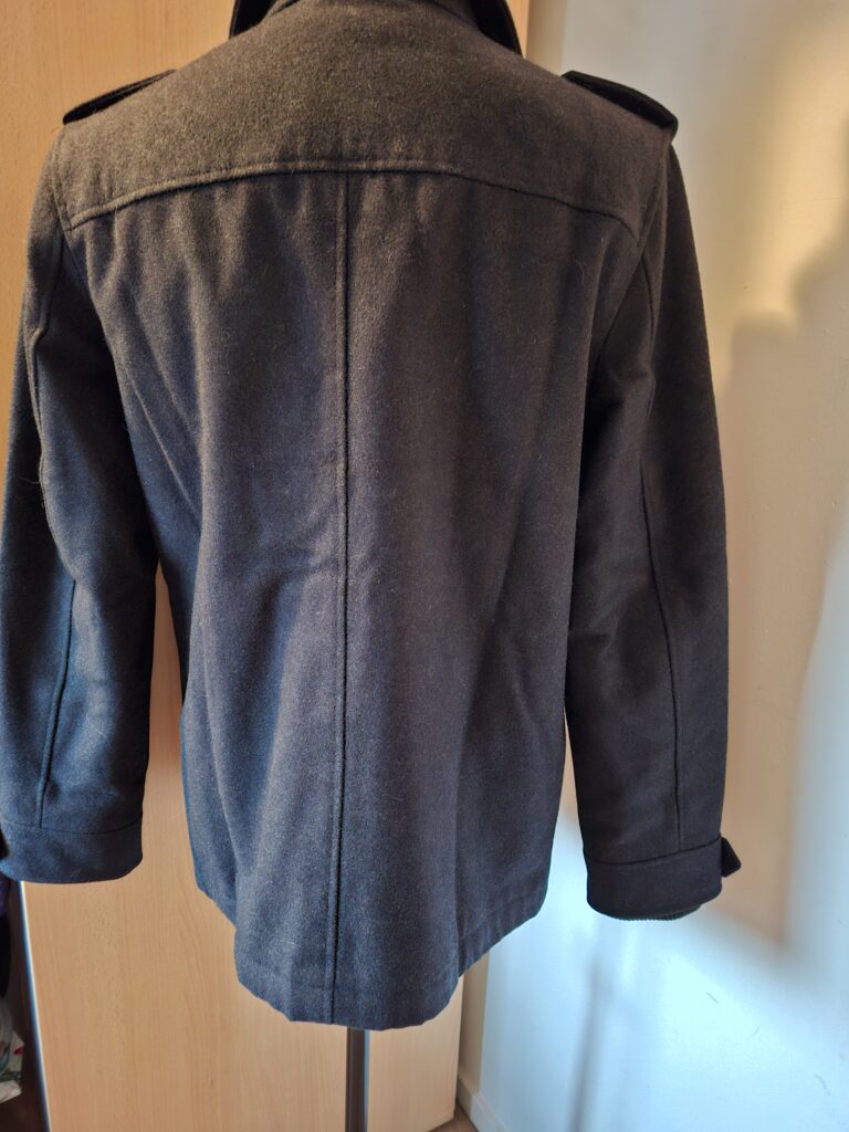 Clockhouse wollen jas / peacoat maat L